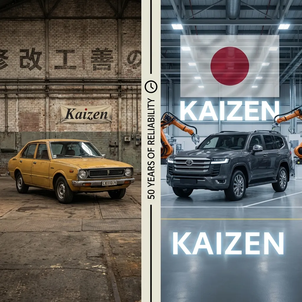 טויוטה: הסוד היפני לאמינות נצחית (Kaizen)