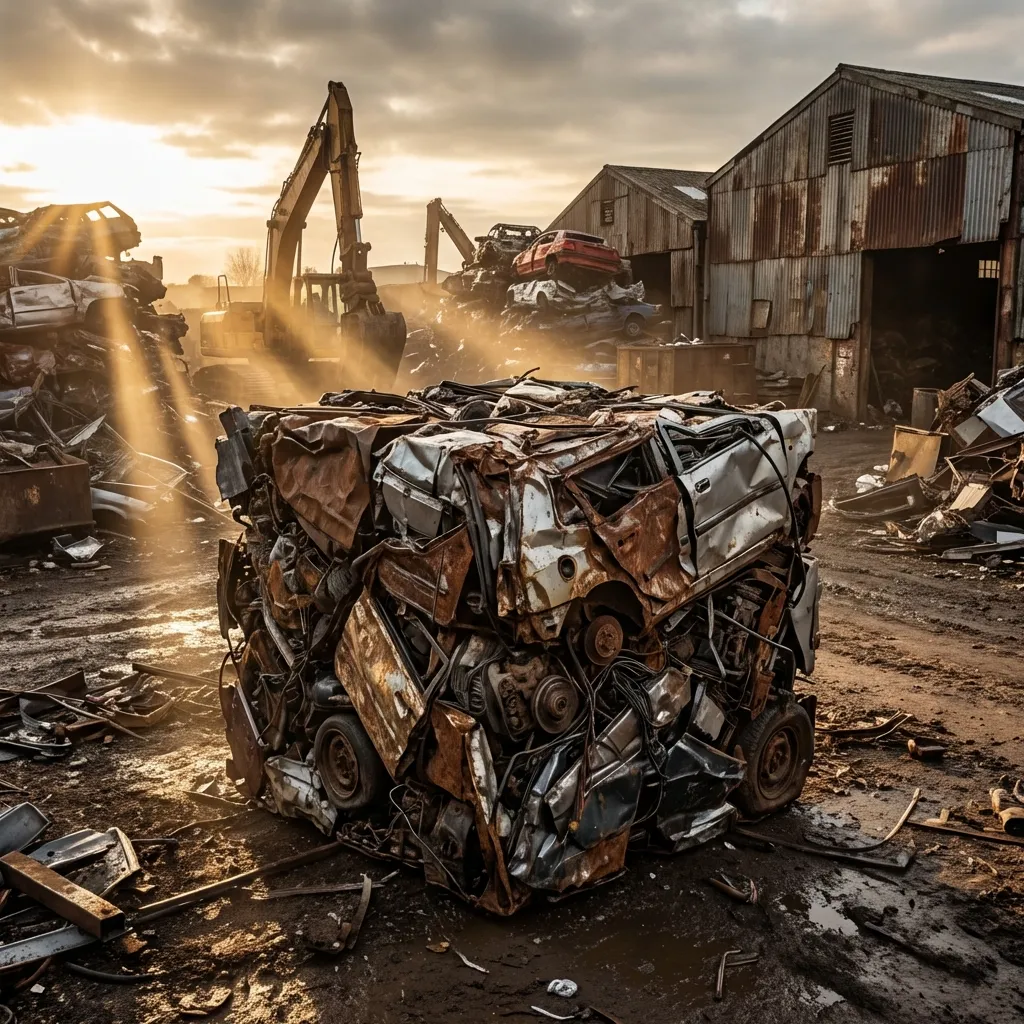 גריטה ומכירה לפירוק: מה עושים כשהרכב