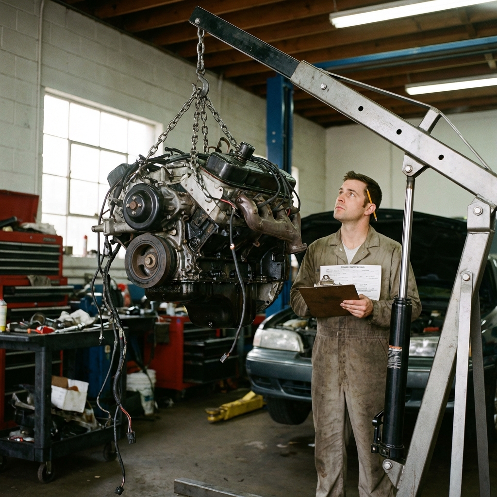 החלפת מנוע ברכב: איך מאשרים ומה בודקים לפני?